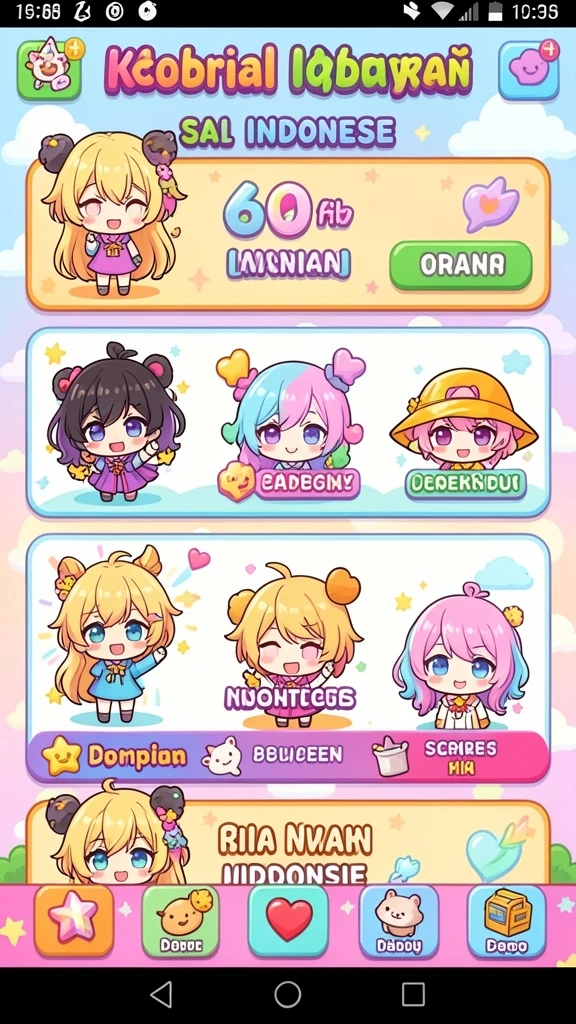 id098 - Screenshot memperlihatkan event khusus dengan hadiah menarik.