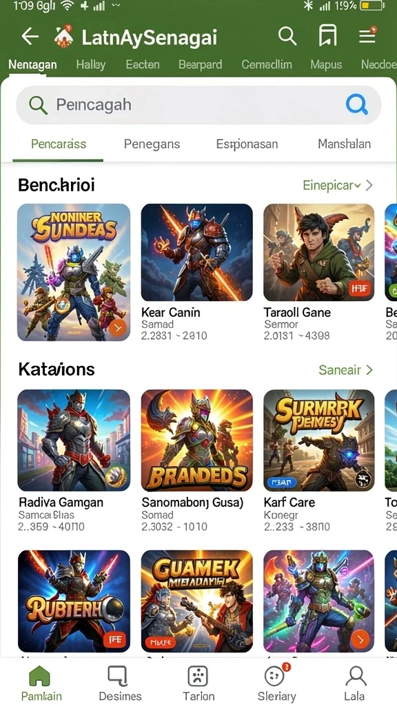 kkrp - Tampilan grafik yang mengesankan dan berwarna-warni.