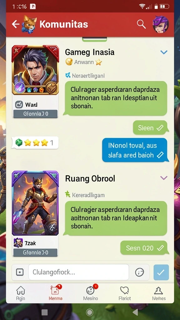 mami188 - Antarmuka pengguna yang intuitif dan menarik.