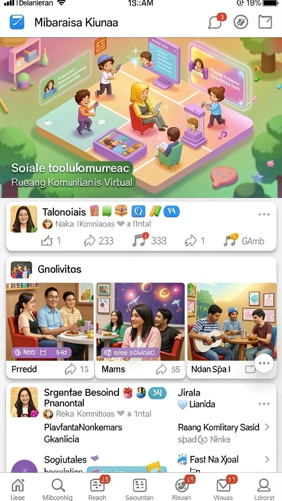 mami188 - Fitur interaktif untuk bermain bersama teman.