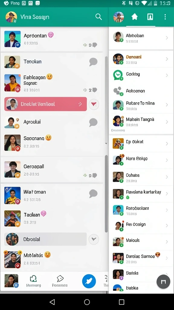 v98 - Interaksi pemain dalam mode multiplayer yang seru.